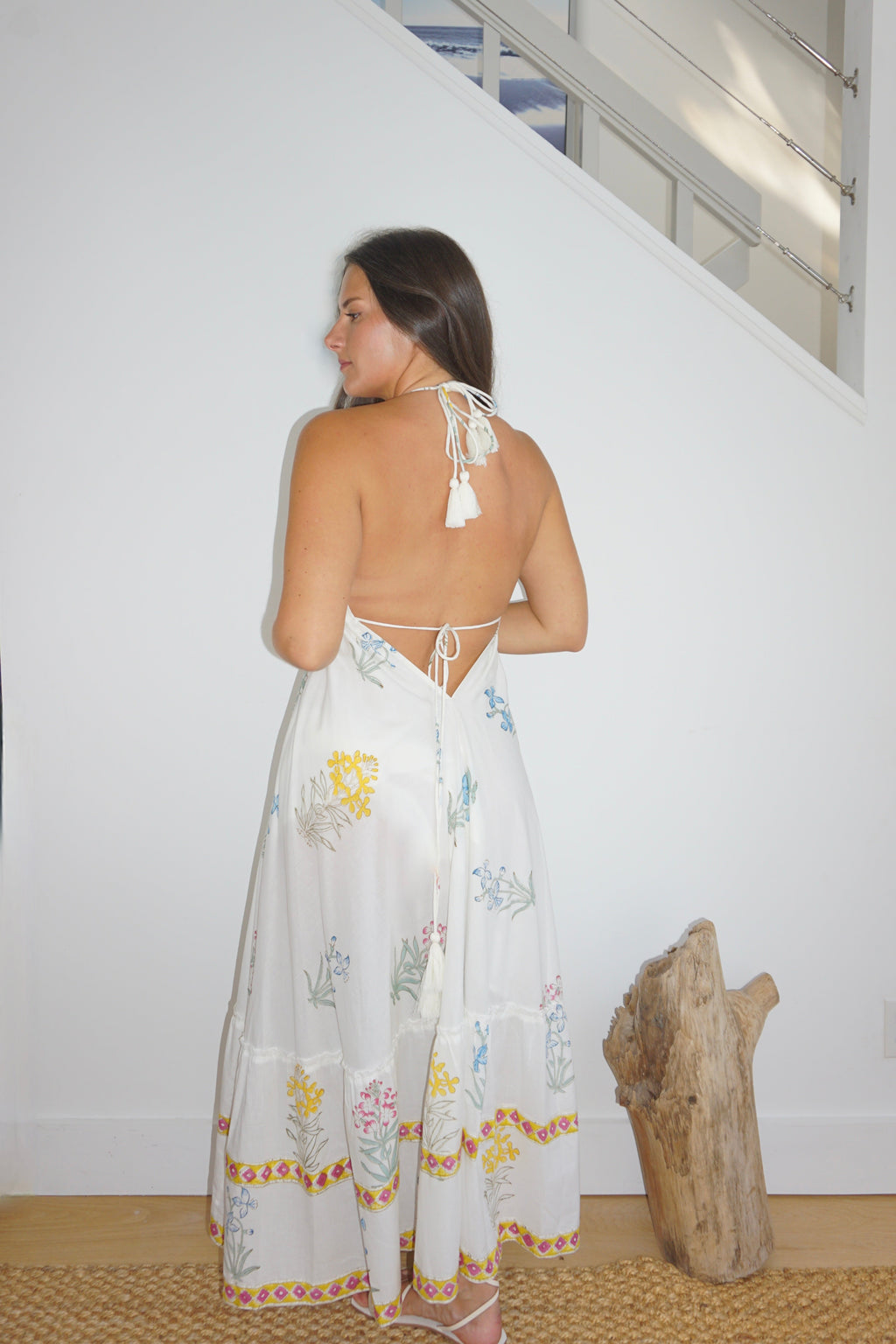 Ziggy Dress in Mixed Print Floral