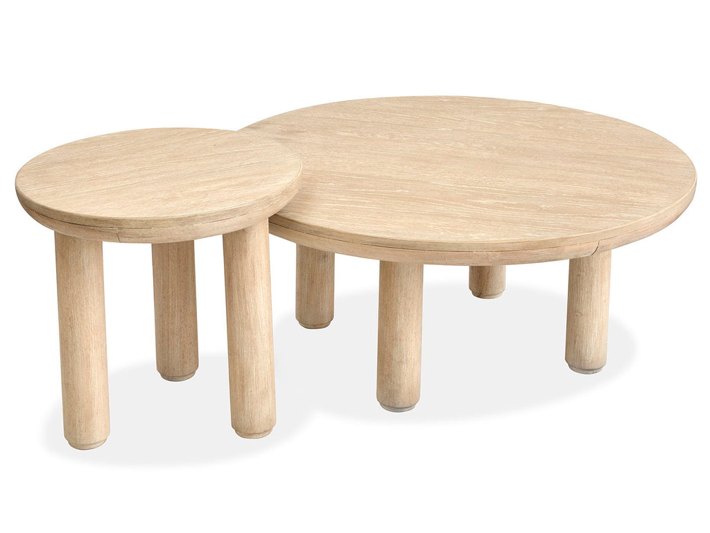 Sunset Cove - Nesting Cocktail Table With Casters