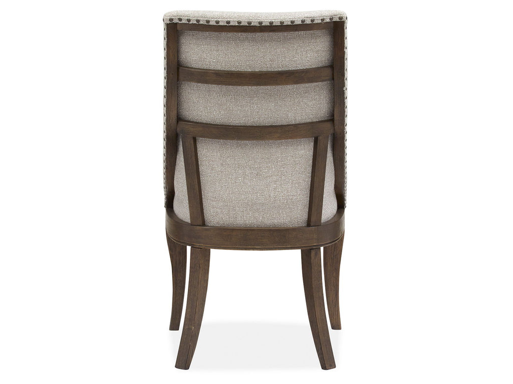 Roxbury Manor - Dining Arm Chair With Upholstered Seat and Back (Set of 2) - Homestead Brown