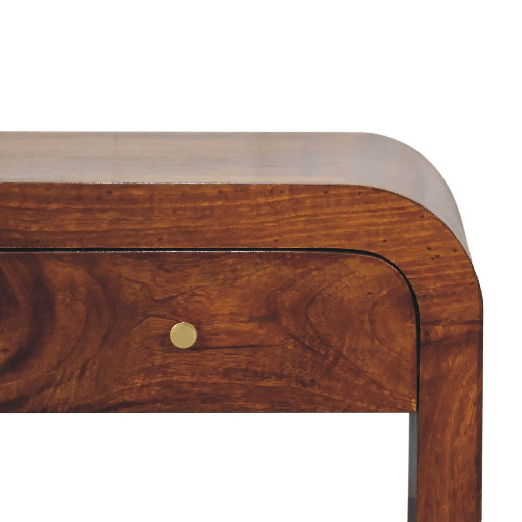 Darcy - Coffee Table, 2 Drawer - Chestnut