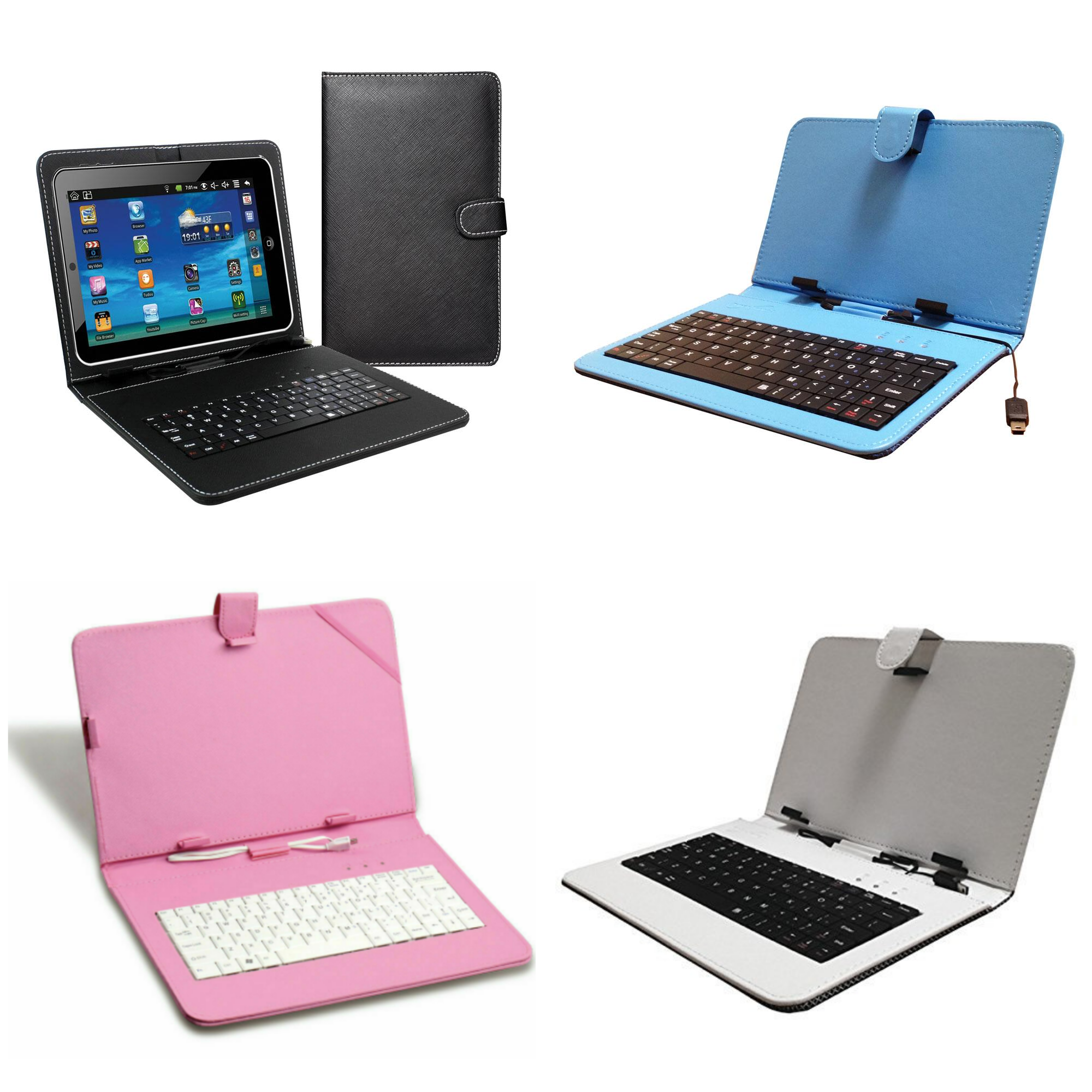 Supersonic 7" Tablet Keyboard and Case