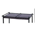 Pergola Replacement Canopy Gray Polyester UV Water-Resistant 10x10 Ft
