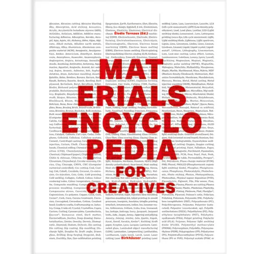 Materials Encyclopedia for Creatives - Hardcover