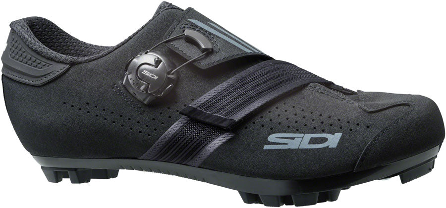 SIDI Aertis Mega Mountain Clipless Shoes - Men's Black/Black 44.5