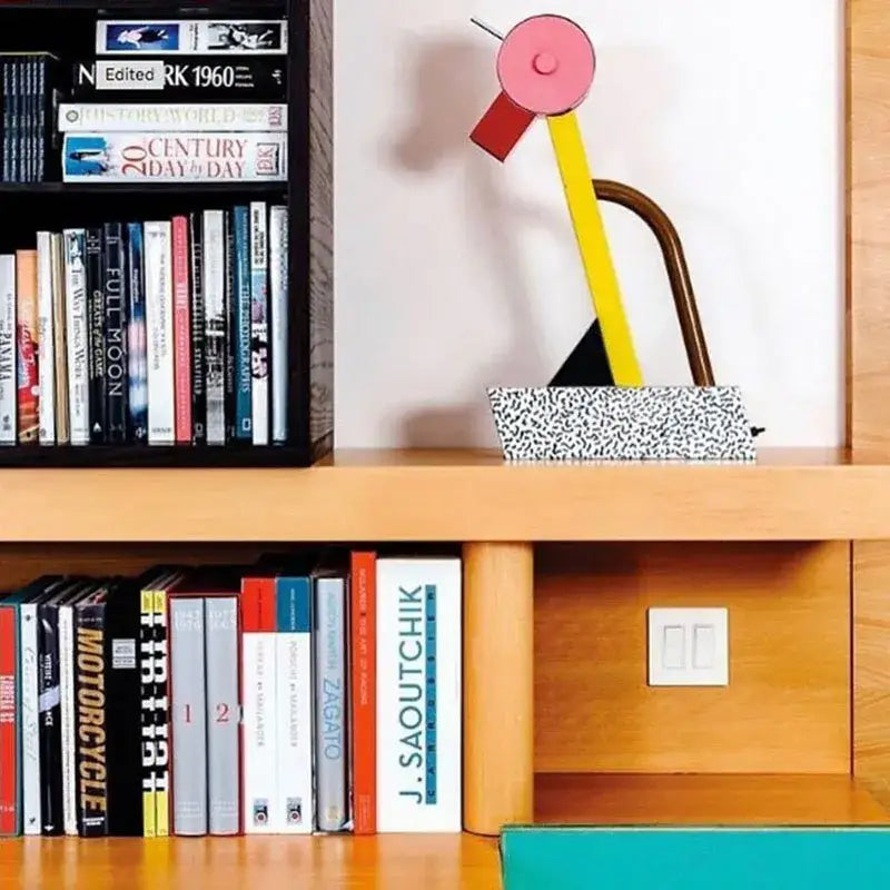 Abstract Duck LED Table Lamp Colorful Metal Parlor Bedroom Desk Light G4 Bulb Art Deco DecorBites™.