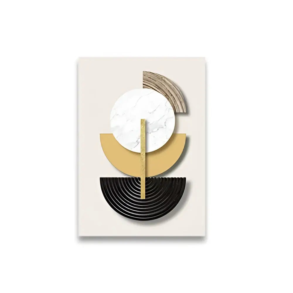 Abstract Geometric Canvas Art Set