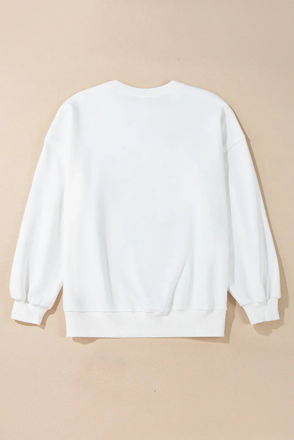 Graphic Round Neck Long Sleeve Sweatshirt