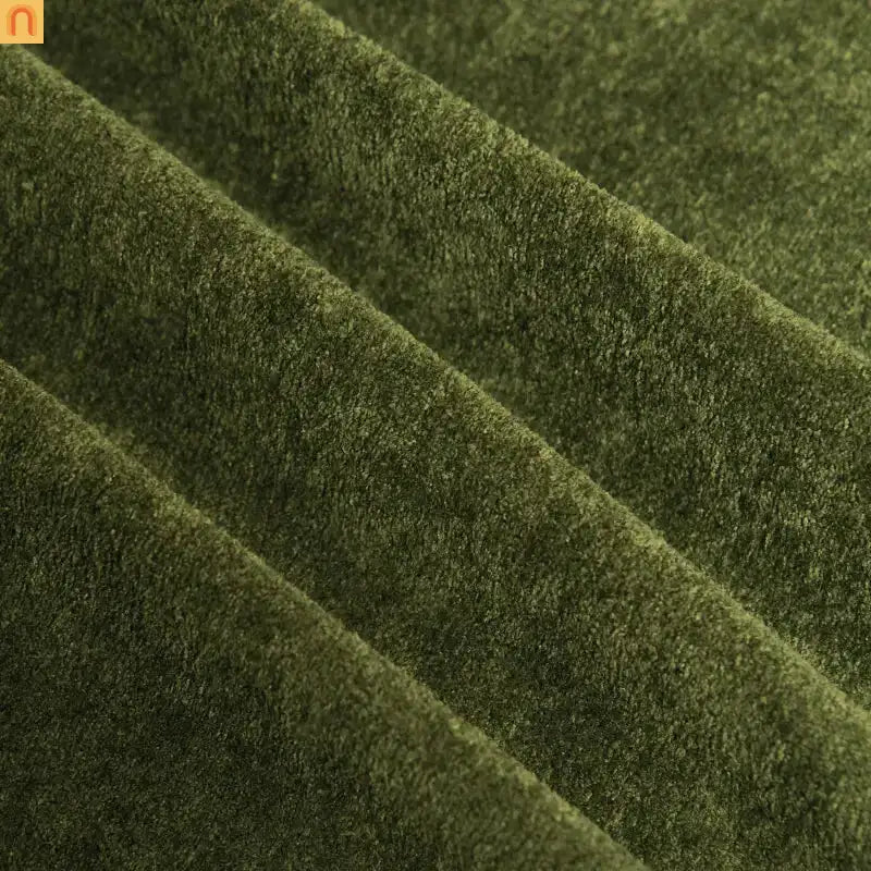 Accent Chair Plush Velvet Dark Green 28in Wide High-Resilience Foam
