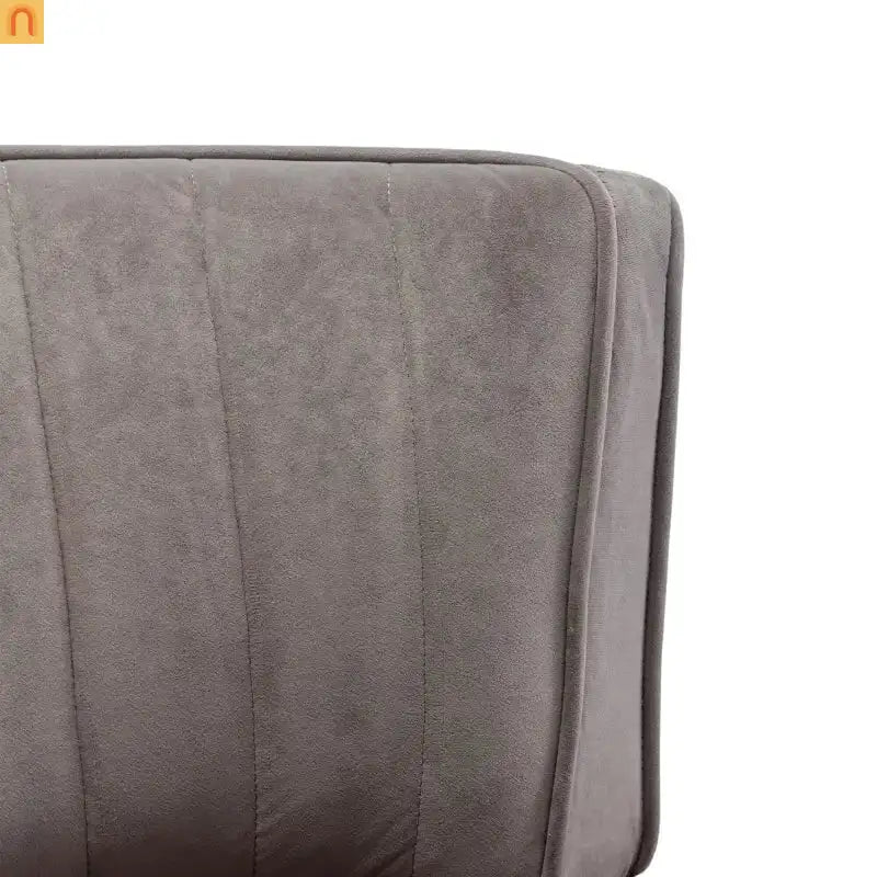 Accent Chair Barrel Swivel Velvet Gray 360 Degree 300 lb 25in