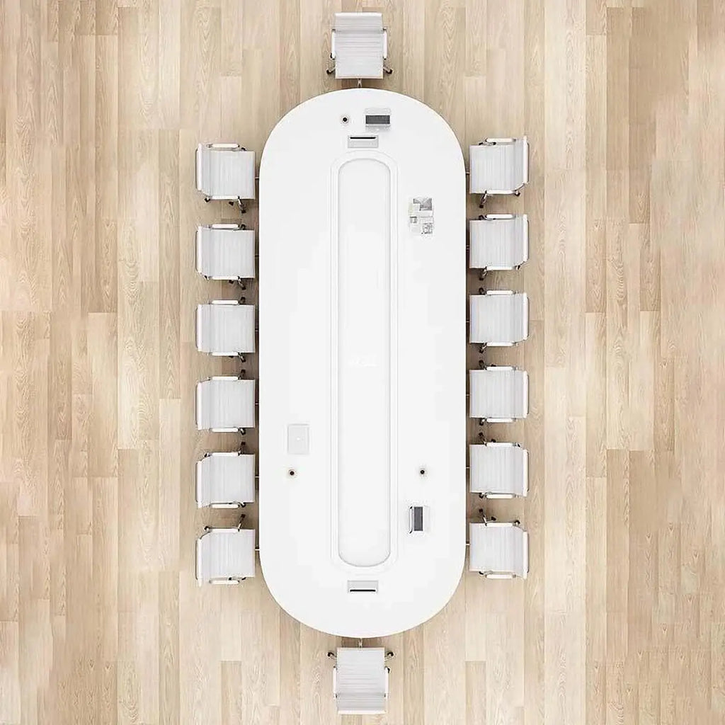 Amica · White Conference Room Table