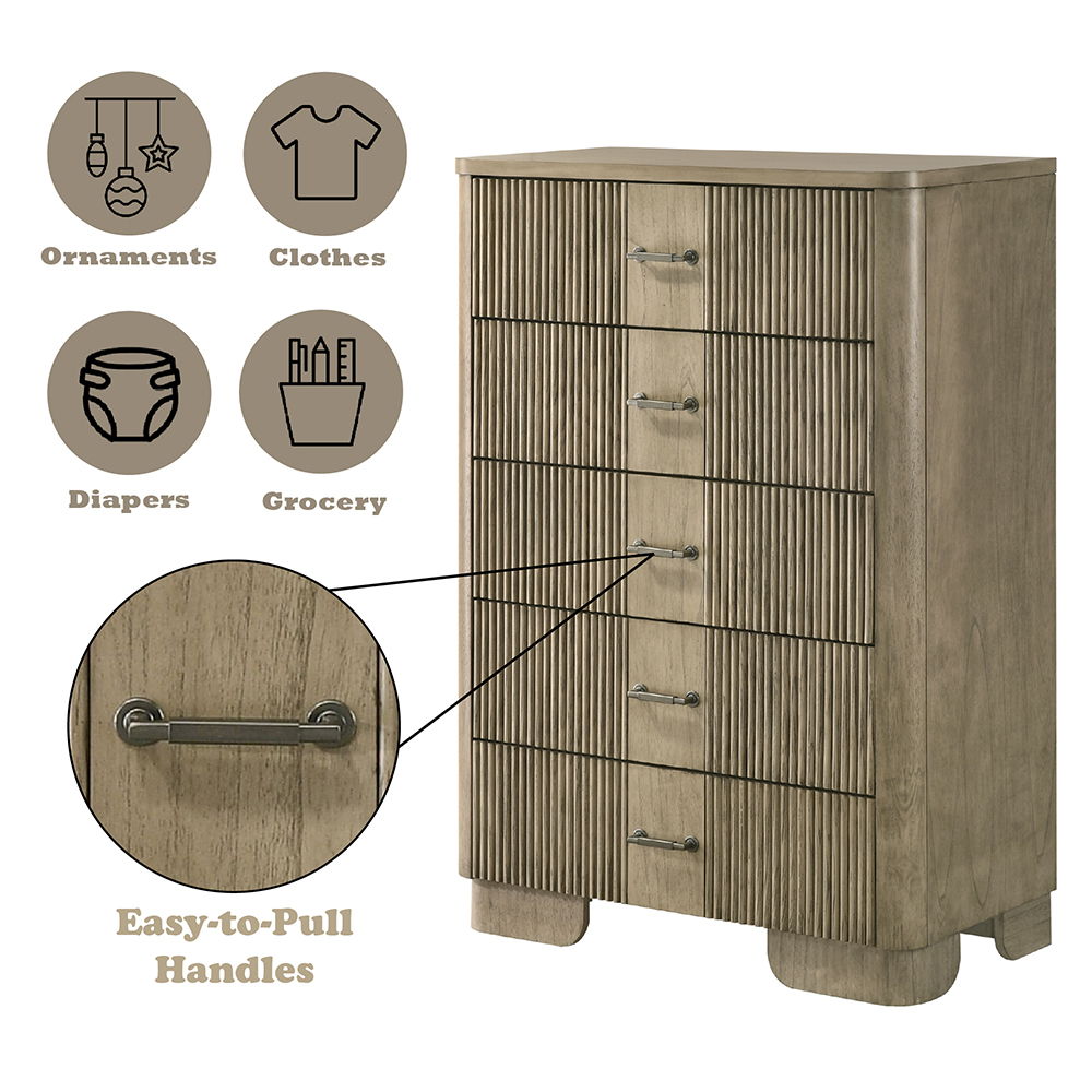 Lakkari - Chest - Antique Oak