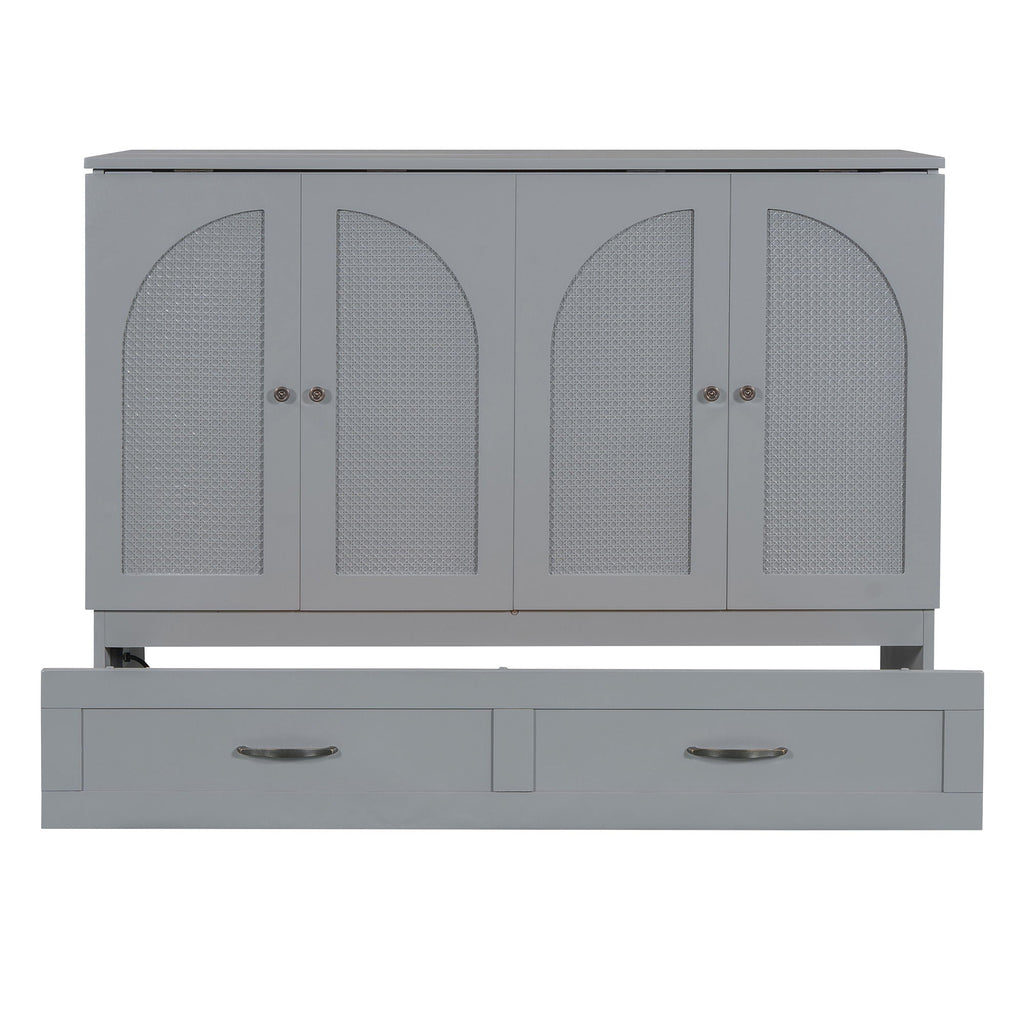 Murphy Bed With Large Drawers