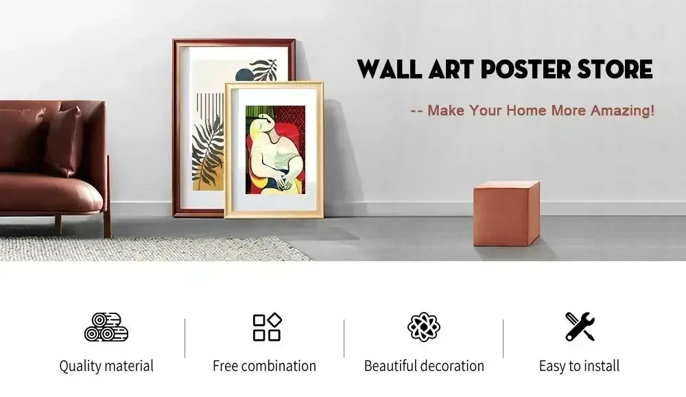 African Abstract Wall Art Set 3 Pieces