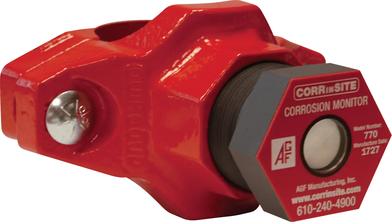3" Mech Tee Corrosion Monitor for Fire Protection Systems