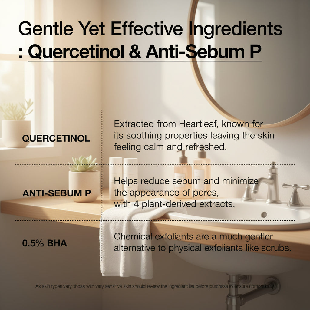 Anua Heartleaf Quercetinol Pore Cleansing Foam - Deep Cleanse & Remove Blackheads, BHA & Hyaluronic Acid Infused Facial Cleanser, 150ml Korean Skincare Must-Have