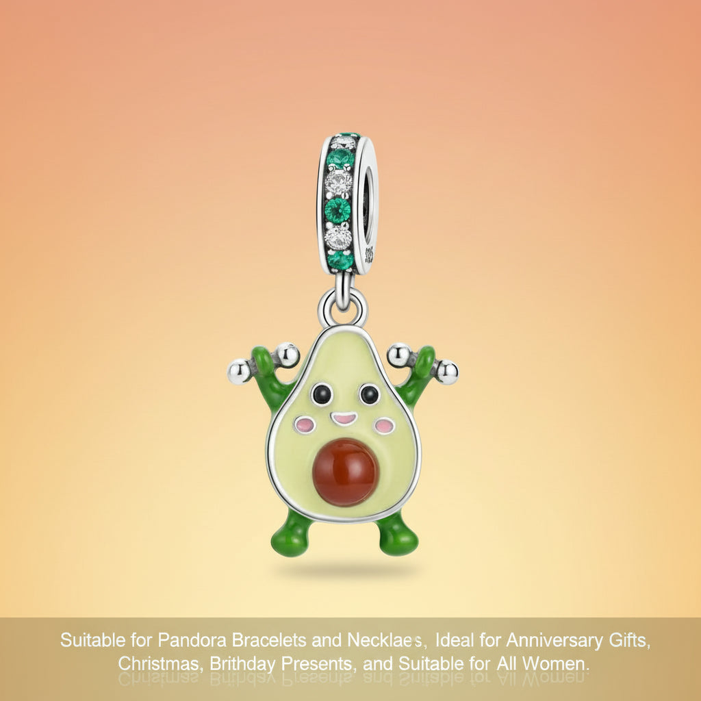 (50-113)MULA S925 Sterling Silver Pendant and Beads , Suitable for Pandora Bracelets and Necklaces, Ideal for Anniversary Gifts, Christmas, Birthday Presents, and Suitable for All Women.
