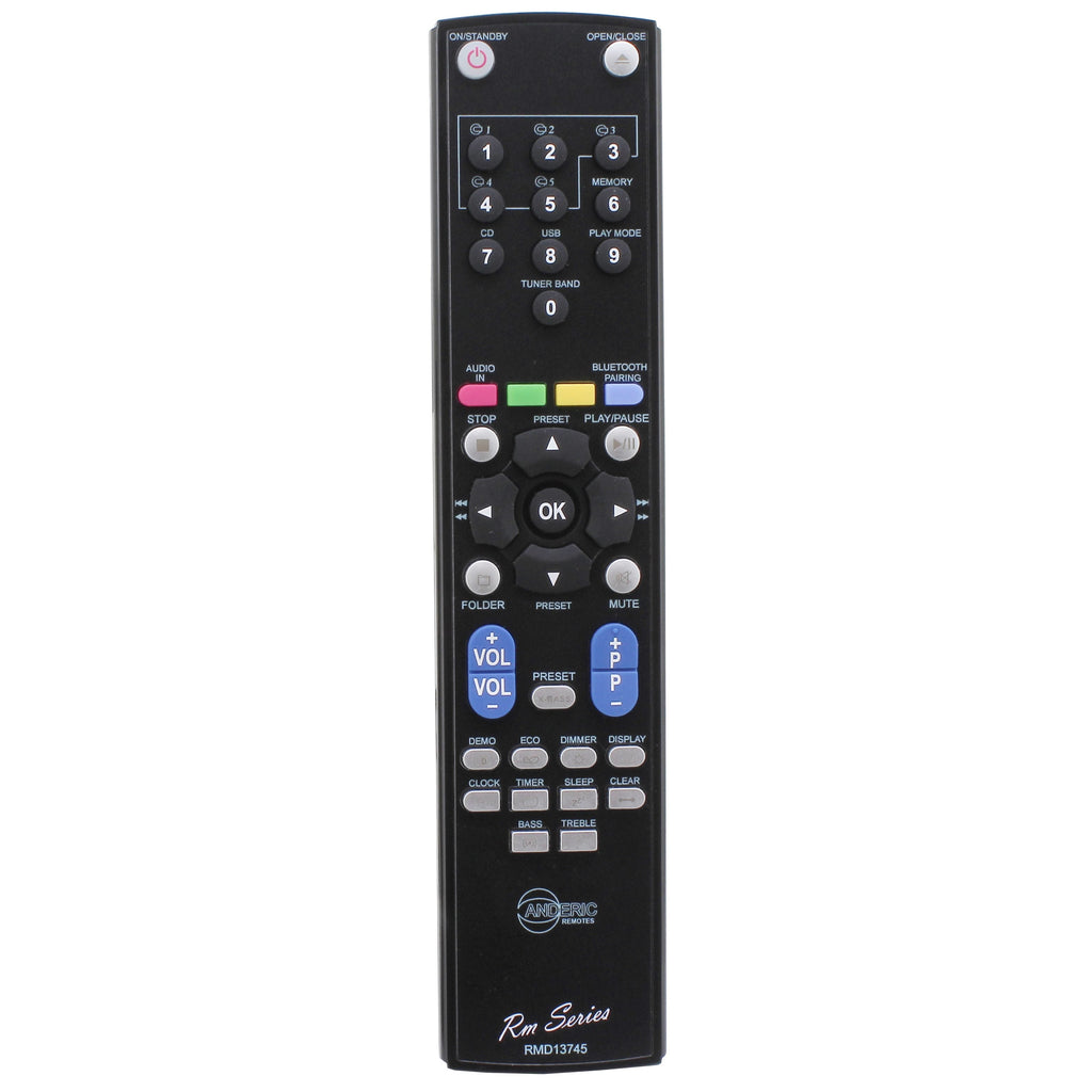 Sharp RRMCGA409AWSA Micro Component System Audio Remote Control | IR - RRMCGA409AWSA