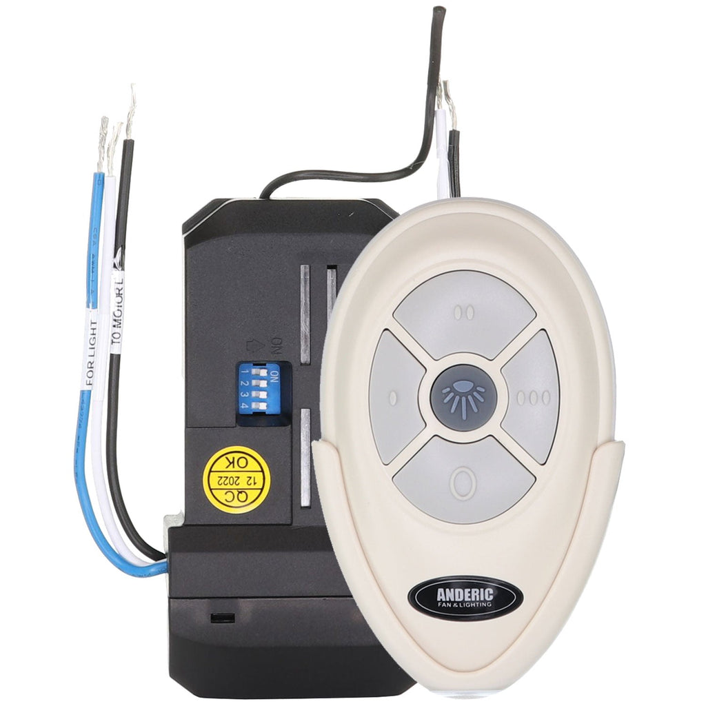 Substitute for Harbor Breeze CHQ7202T1 Ceiling Fan Remote Control [FAN35T-UC7067FMRX-KIT]