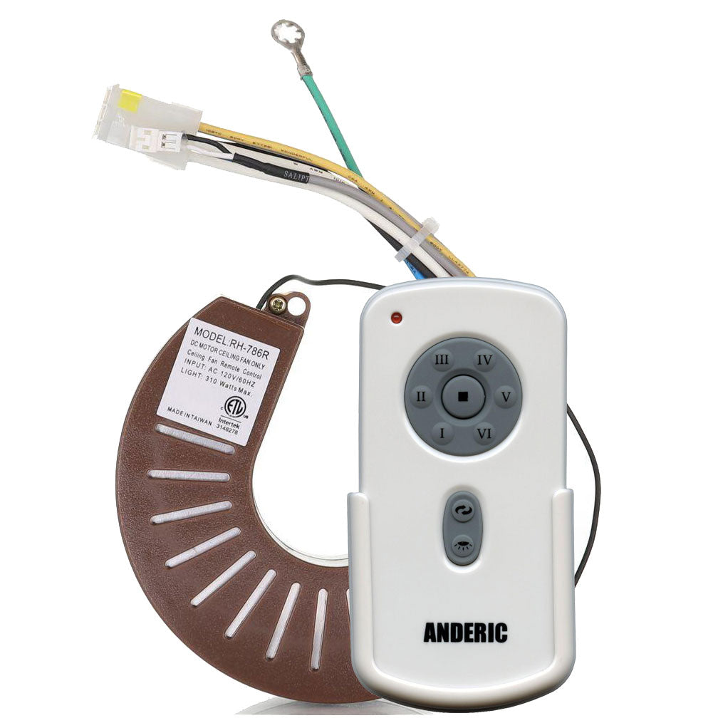Substitute for Kichler RH-786R 7861LL-2 72in Q8900 Ceiling Fan Receiver [RH786R/RR787T-KIT]