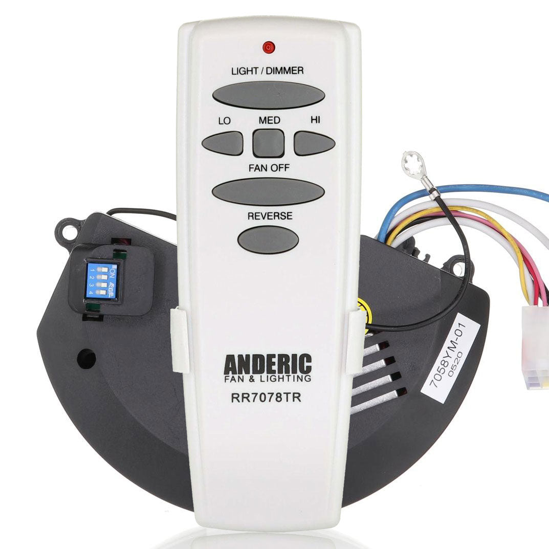 Substitute for Hampton Bay UC7058RYS Ceiling Fan Receiver [UC7058RKIT]