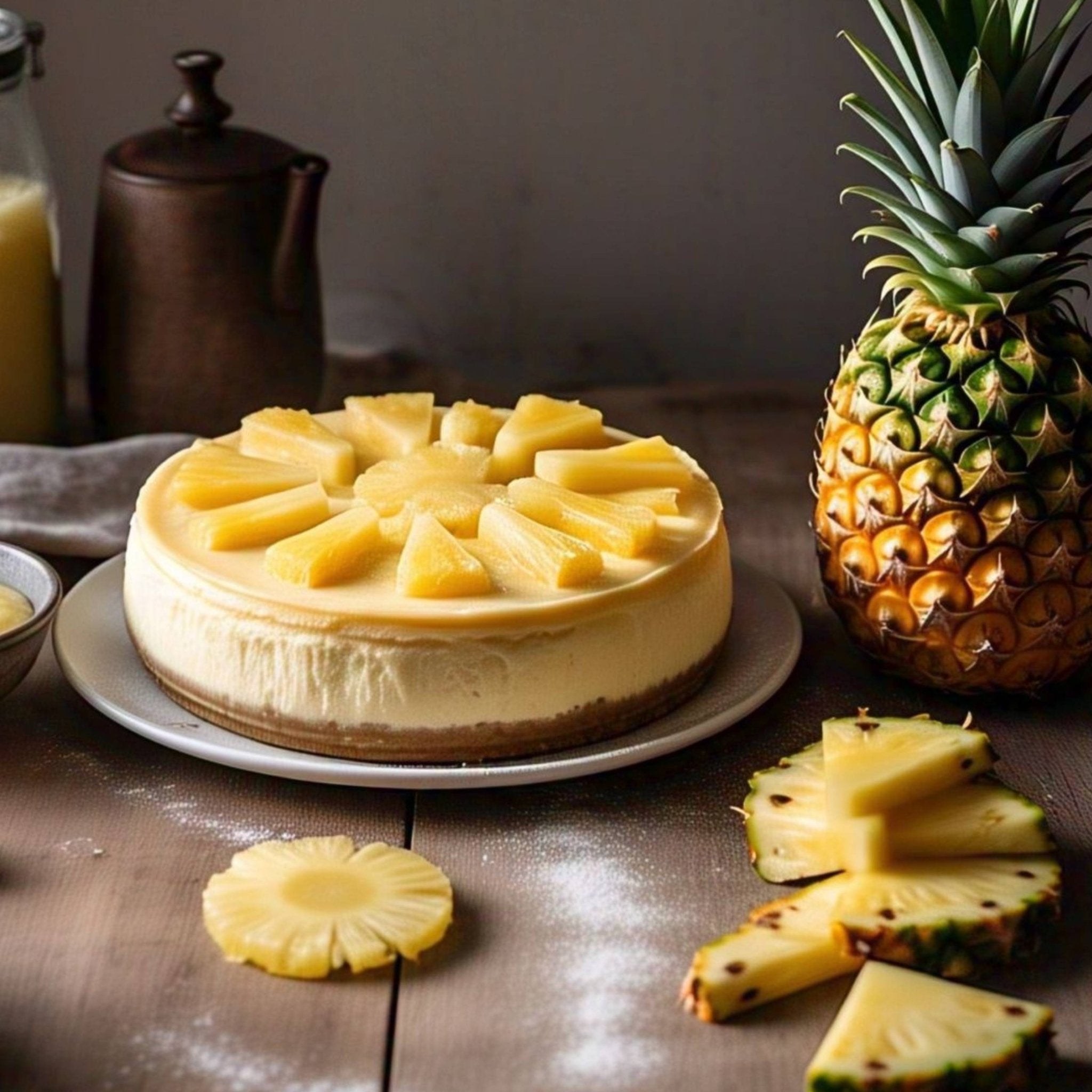 Andy Anand Sugar-Free Gluten-Free Tres Leches Cake, 2.5 lb – Coconut & Pineapple, Keto & Diabetic-Friendly, Three-Milk Soaked Birthday Gift