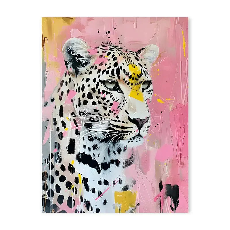 Animal Canvas Bathroom Wall Art