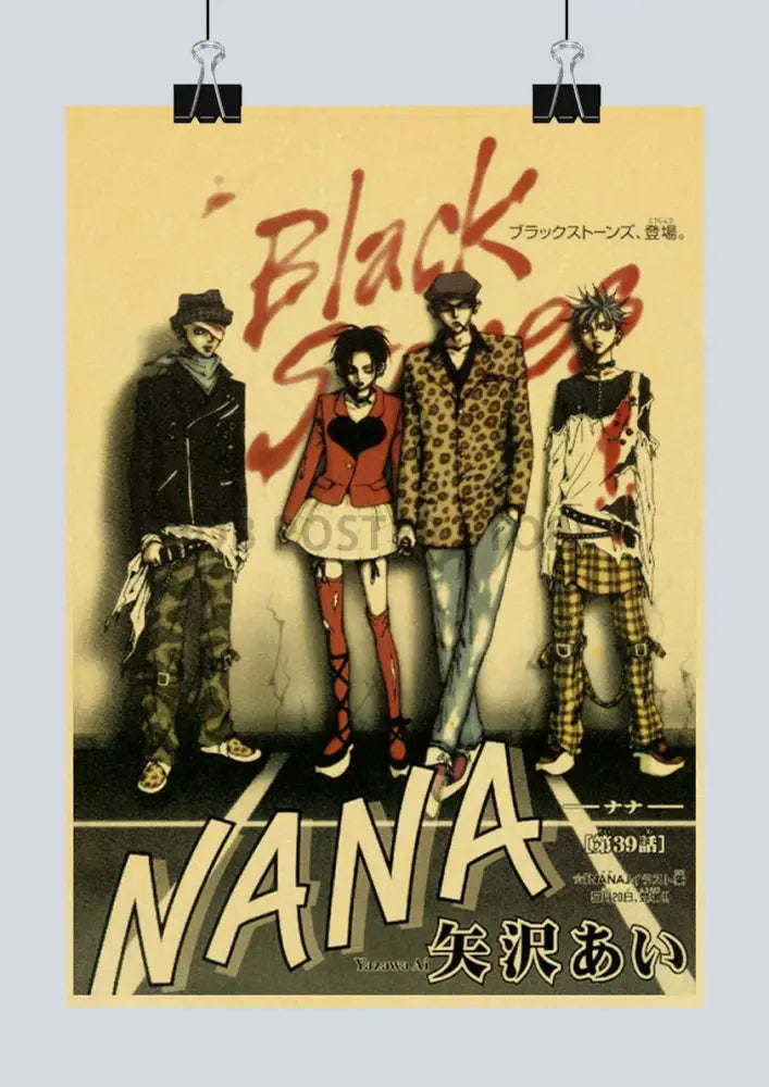 Anime NANA Retro Poster Set
