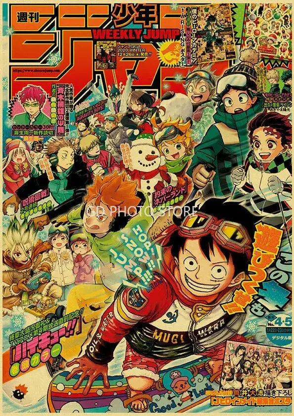 Anime Poster Home Decor Collection