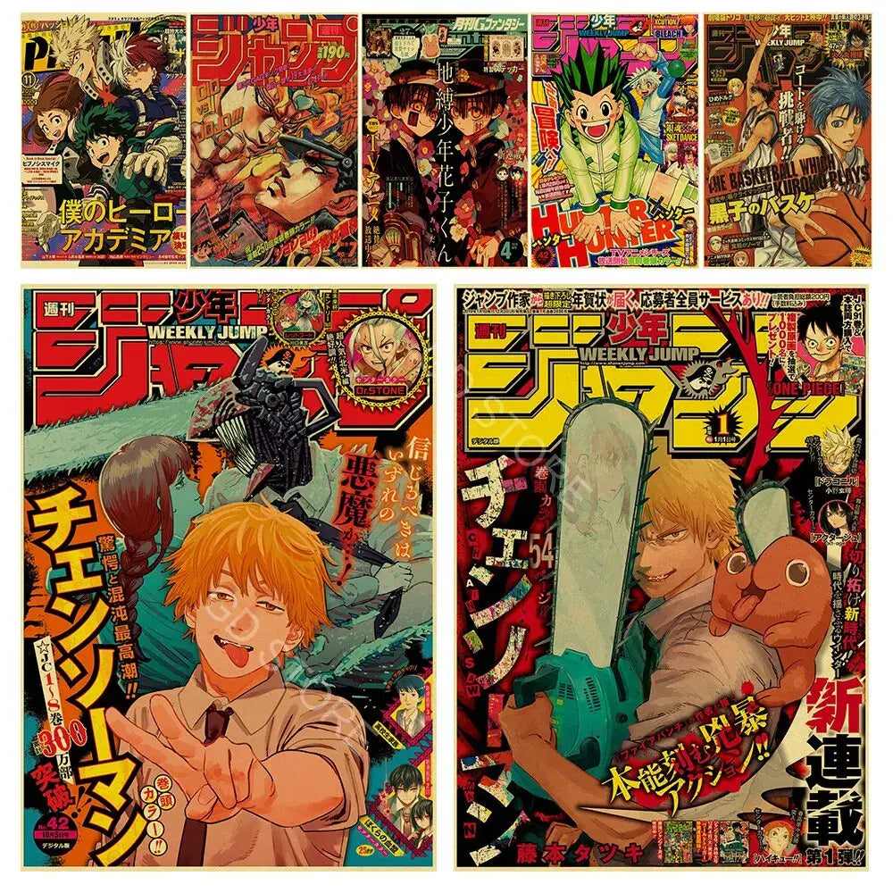 Anime Poster Home Decor Collection