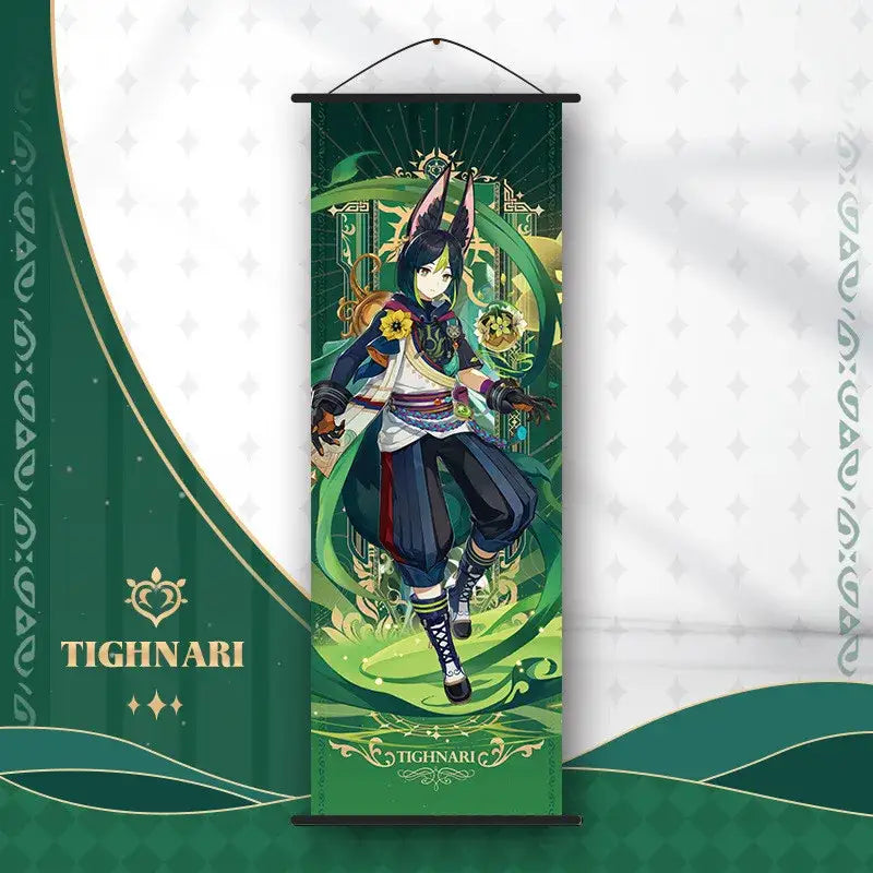 Anime Poster Wall Art Genshin