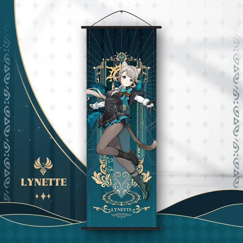 Anime Poster Wall Art Genshin