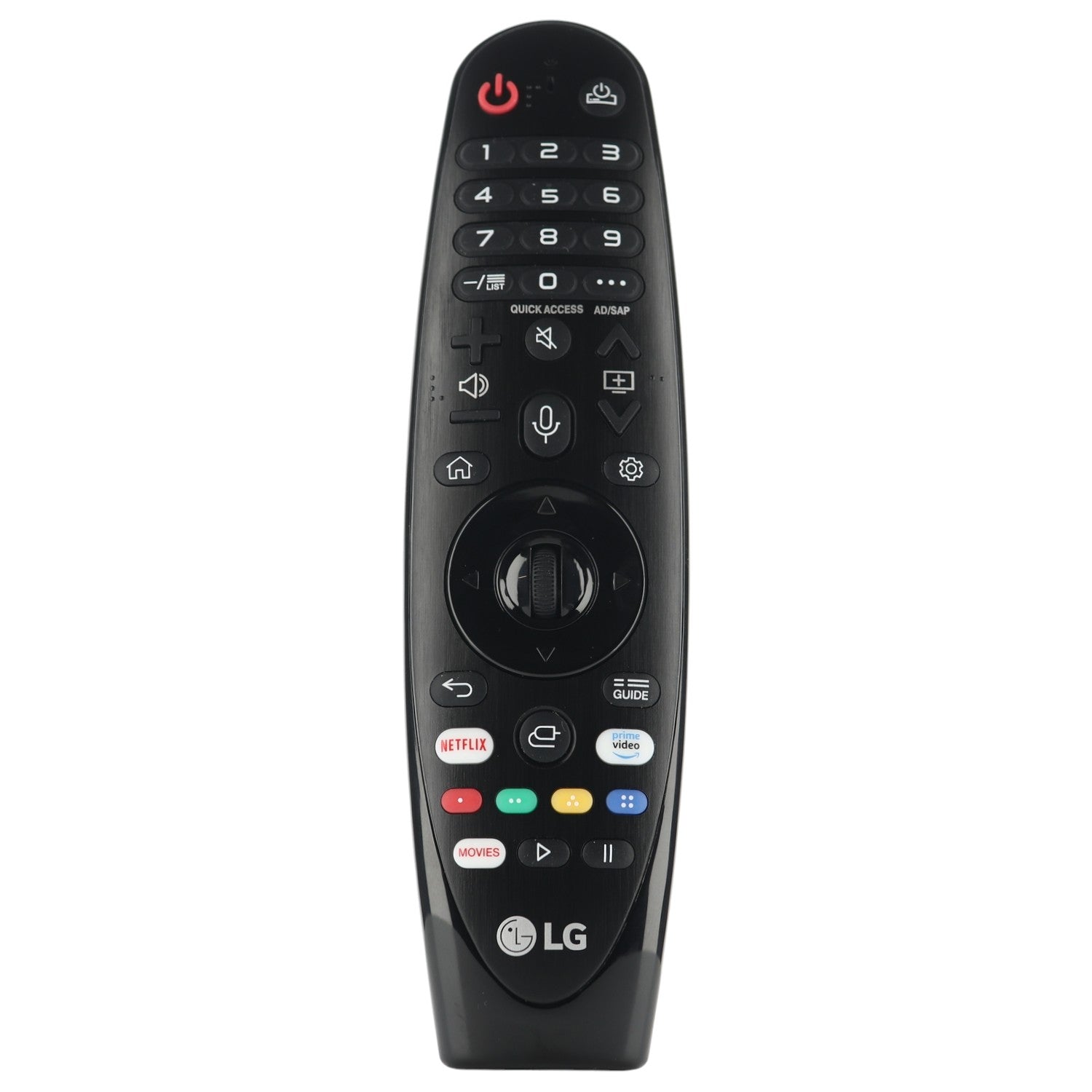 LG AN-MR19BA Magic TV Remote Control | Voice | Universal | Motion | Scroll Wheel | Compatible with OLED, NanoCell, UHD TVs - AKB75635305