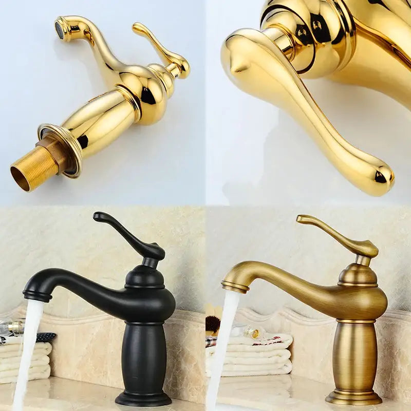 Antique Bronze Bathroom Faucet Mixer