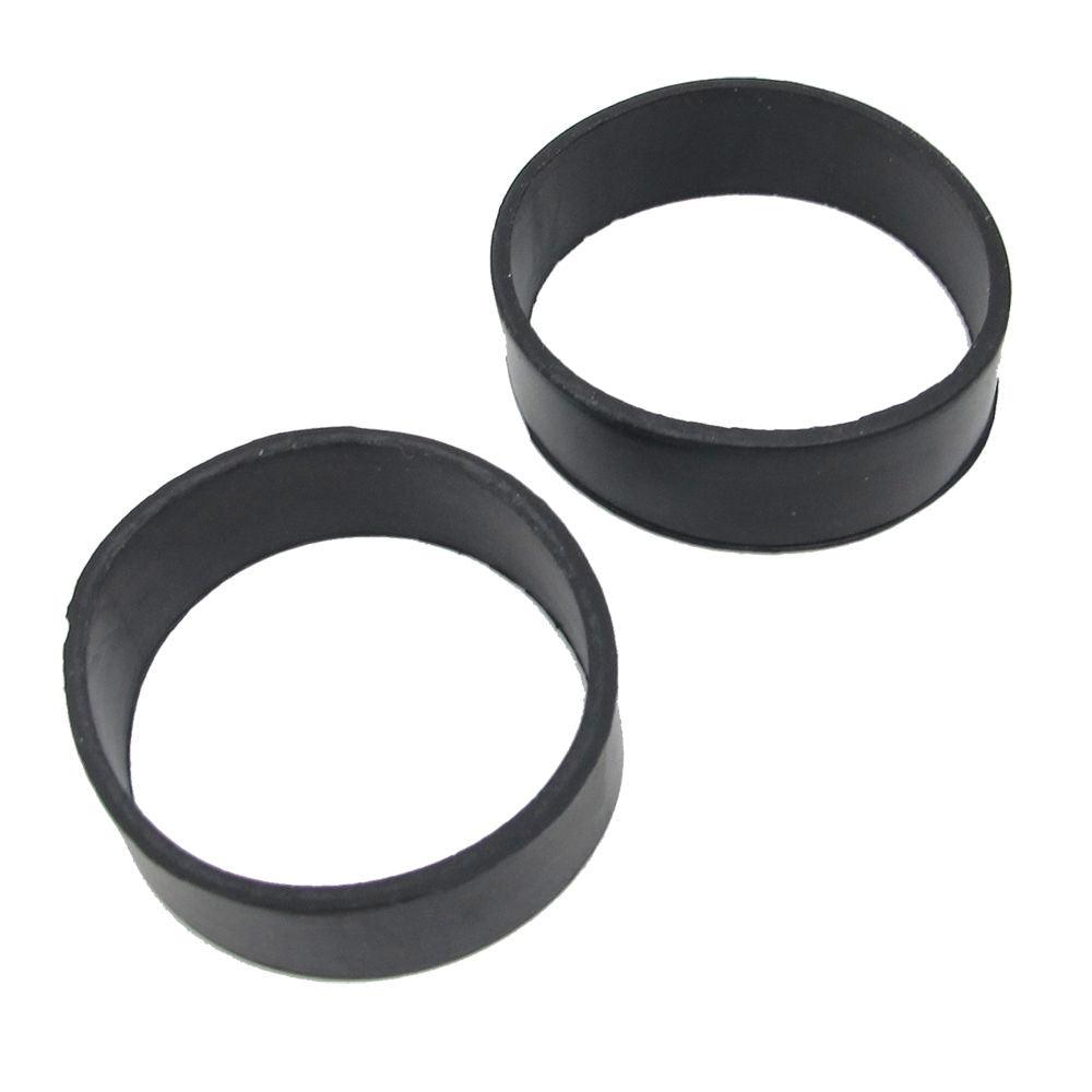 Scuba Dive Tech Diving Backplate Harness Webbing Keeper Rubber Loops, Pair