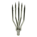Spearfishing Lionfish 4.5" 6mm Pole Spear Tip 6 Prong Head Paralyzer w/ Barbs