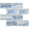 Aquatica Aspen Glass Mosaic Tile 11.5x11.5 - Bark Collection
