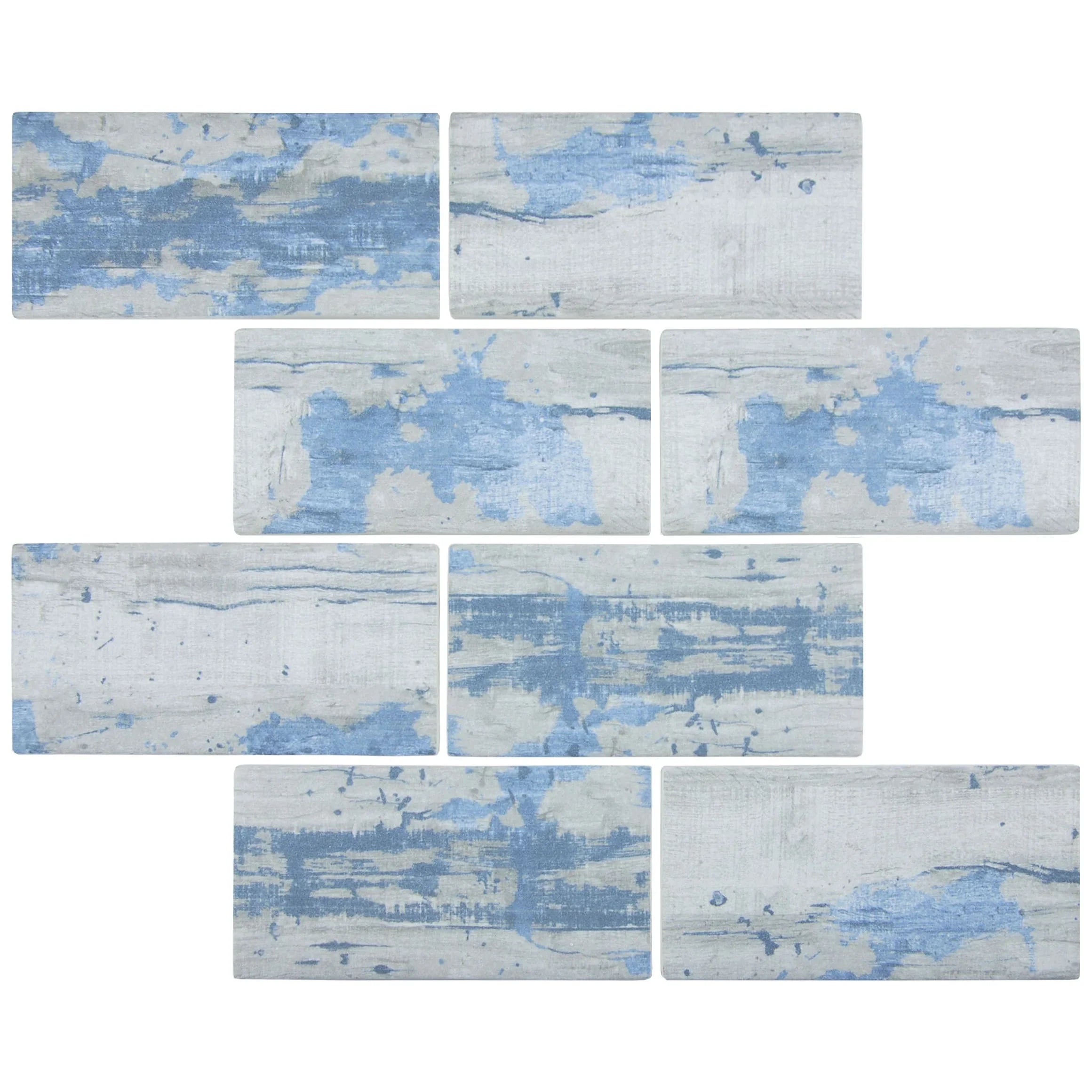 Aquatica Aspen Glass Mosaic Tile 11.5x11.5 - Bark Collection