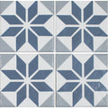 Azul Blue Porcelain Pool Tile 6x6 Grade 1 Aquatica - Ancient Floridita Collection