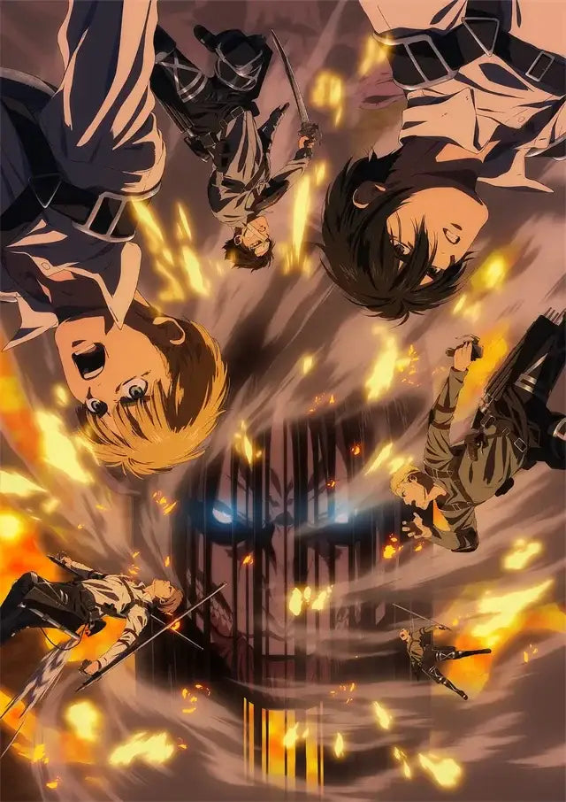 Attack on Titan Canvas Poster