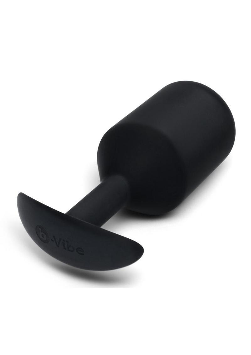 b Vibe Snug Plug 7 Weighted Silicone Anal Plug