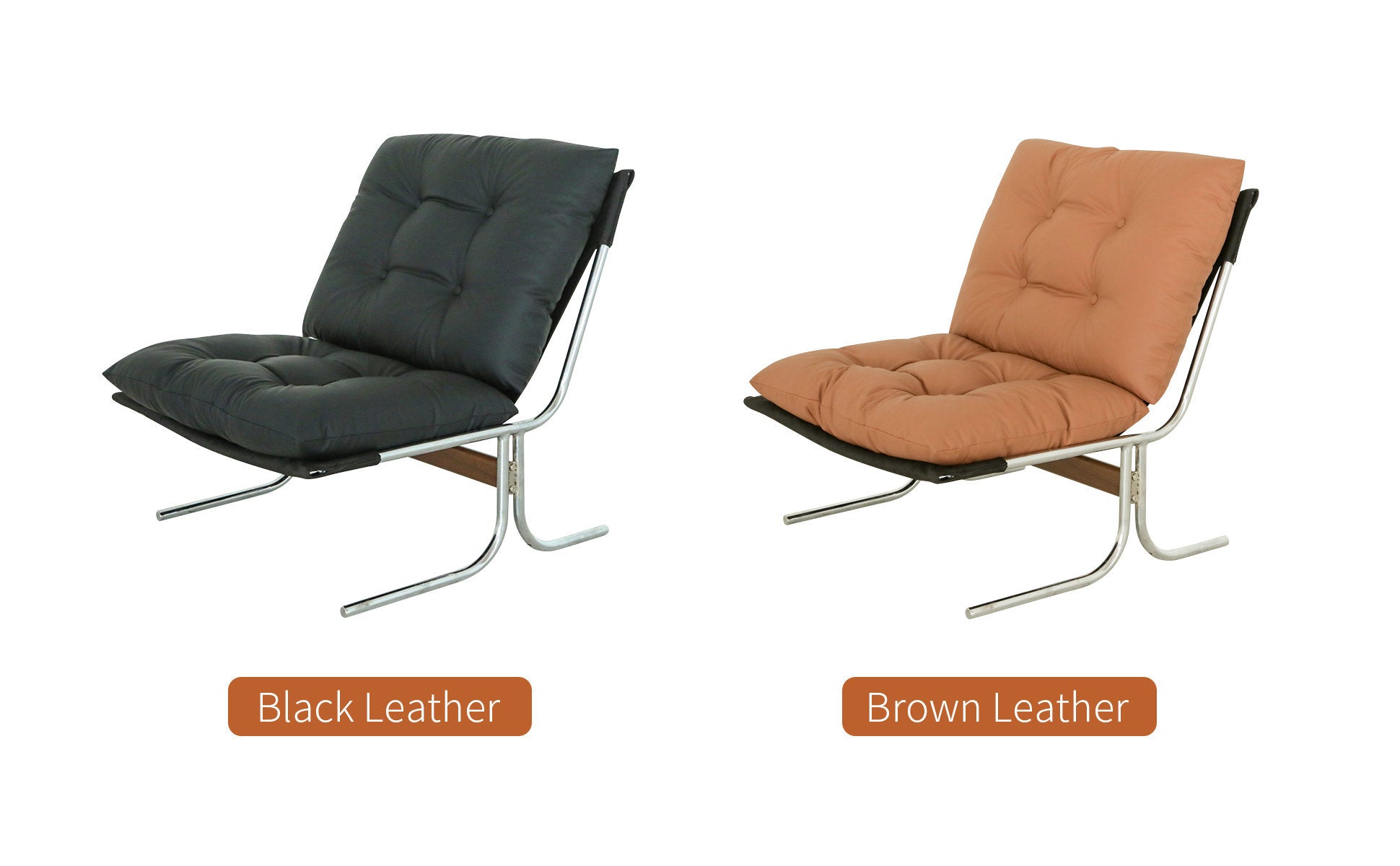 Accent Chair High Back Wingback Faux Leather Brown 27x32x39 In 350 LB