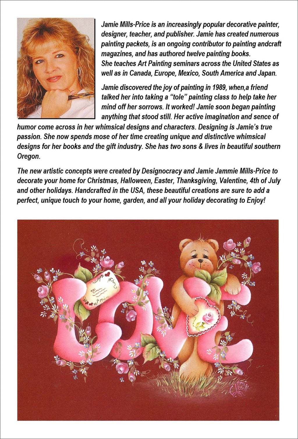 Christmas Time Wooden Ornaments by Jamie Mills-Price - Christmas Santa Snowman Decor - 8457502