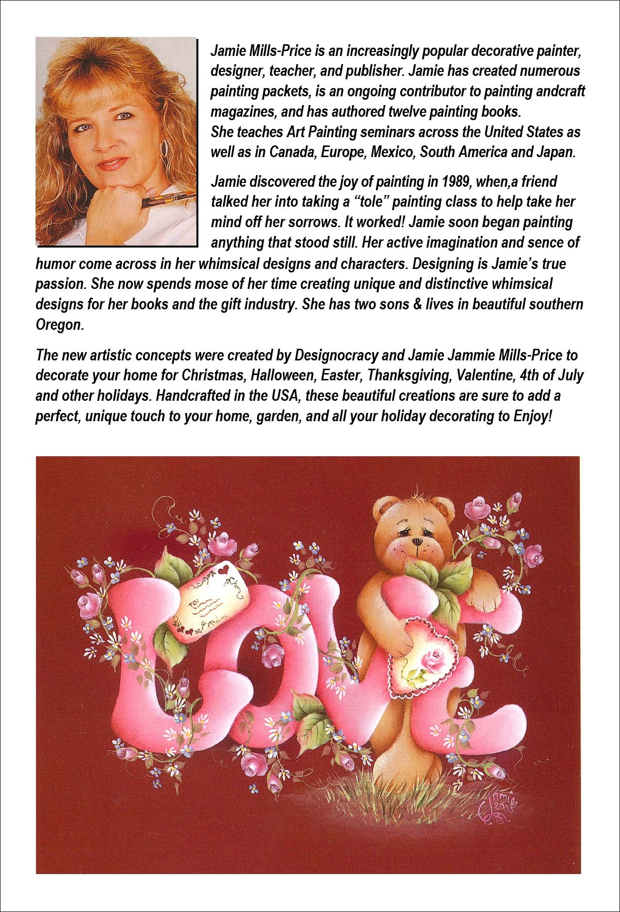 Christmas Time Wooden Ornaments by Jamie Mills-Price - Christmas Santa Snowman Decor - 8457502