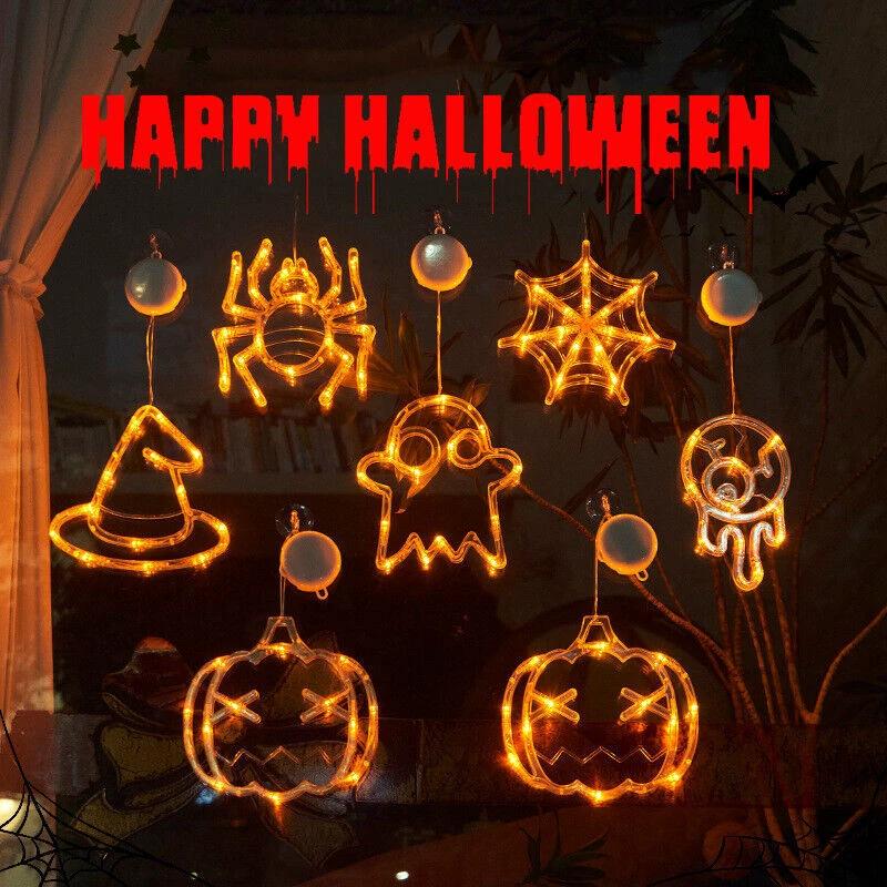 Spooktacular Halloween LED Window Lights! 🎃🕷️👻