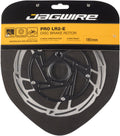 Jagwire Pro LR2-E Ebike Disc Brake Rotor Magnet - 180mm Center Lock Silver/BLK