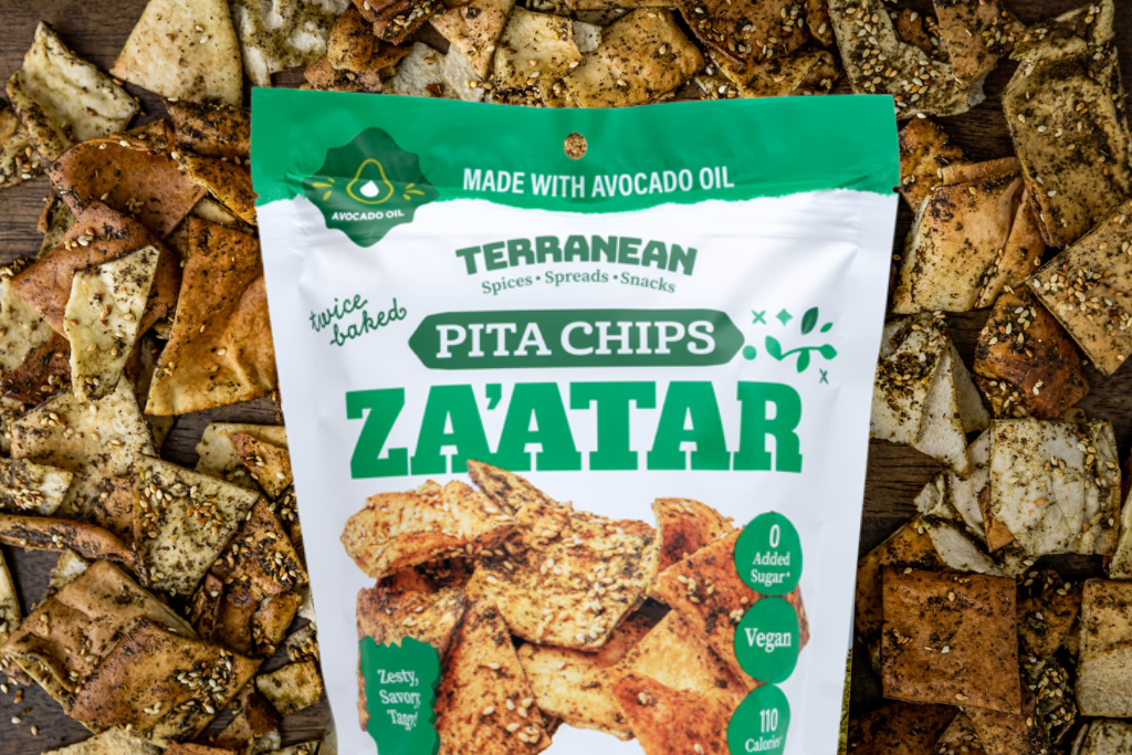 Avocado Oil Twice-Baked Pita Chips 12 Pack