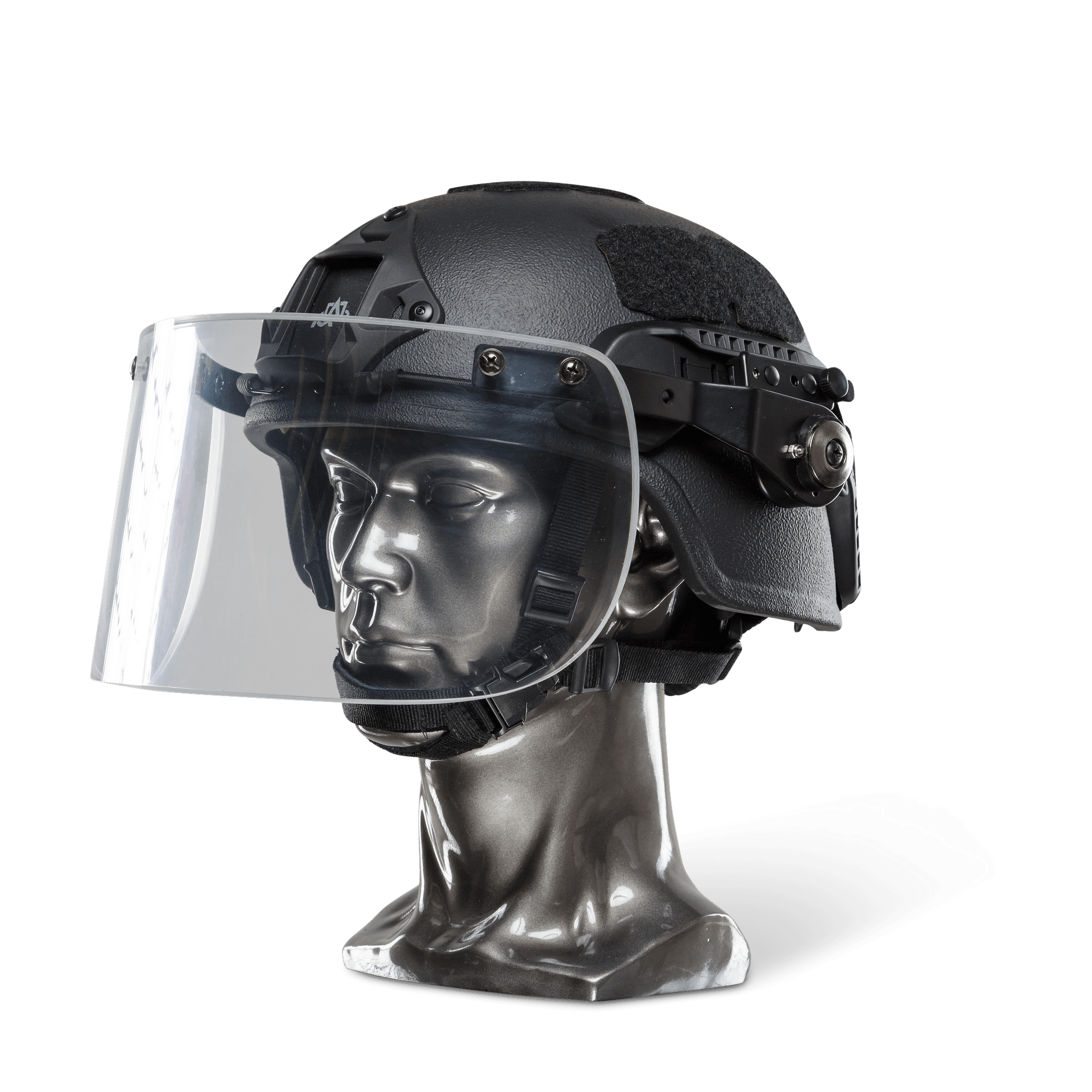 Ballistic Helmet with Face Shield | NIJ Level IIIA+