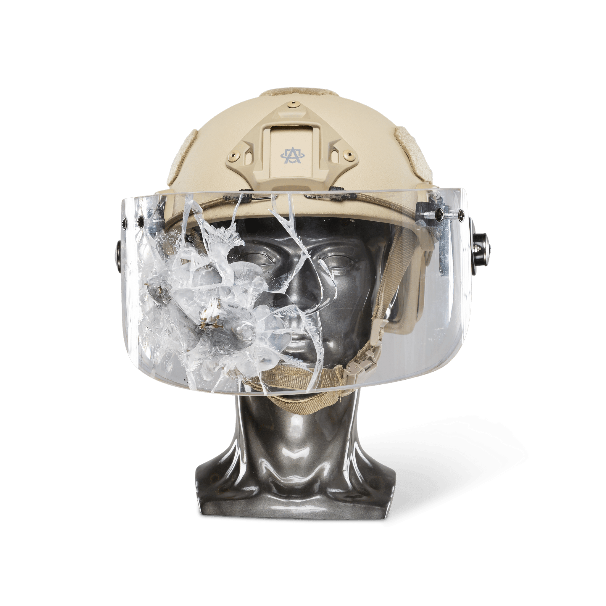 Ballistic Helmet with Face Shield | NIJ Level IIIA+