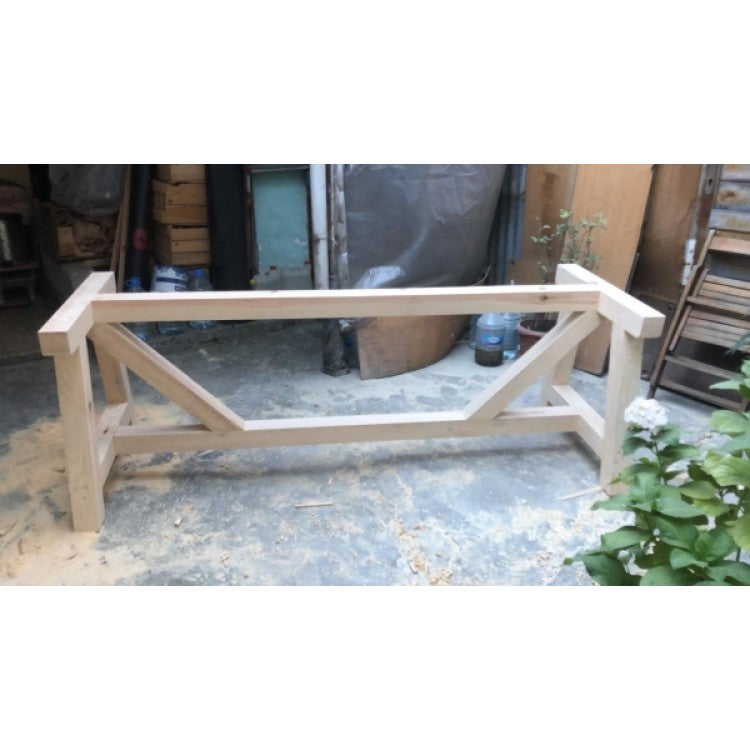 Lightweight Concrete Dining Table Barocco Valhalla - Industrial