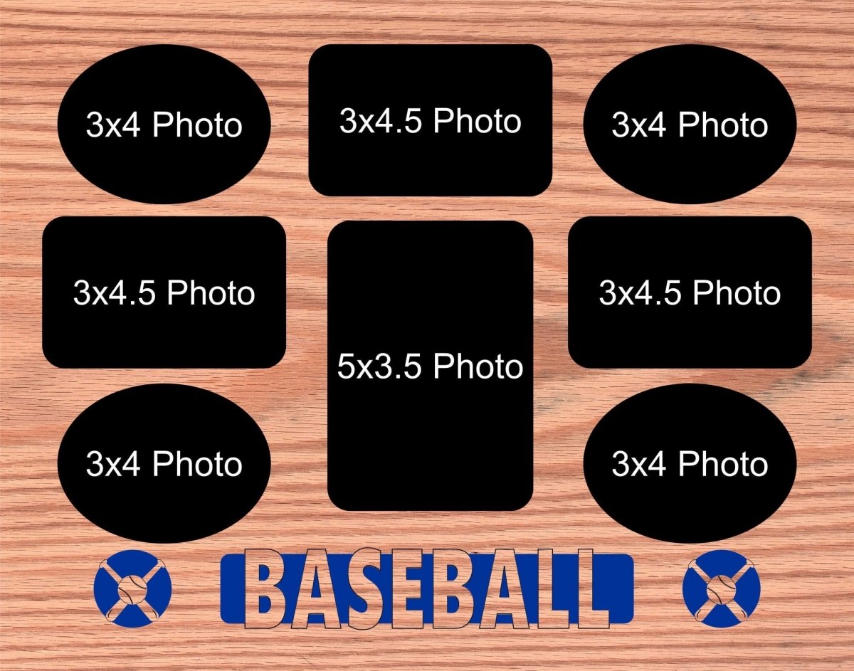 Baseball Picture Frame